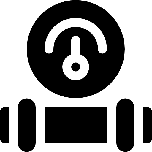 manómetro Basic Rounded Filled icono