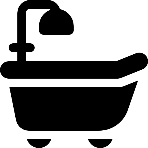 badewanne Basic Rounded Filled icon