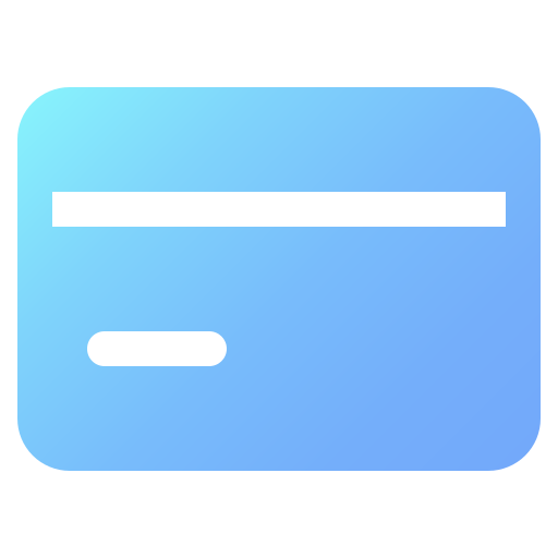 クレジットカード Generic Flat Gradient icon