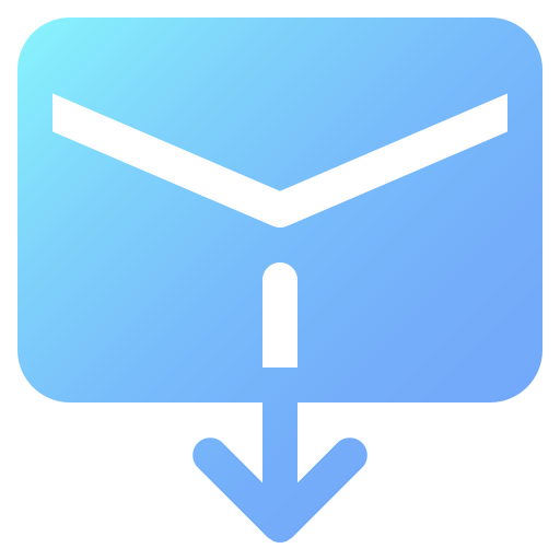 Почта Generic Flat Gradient иконка