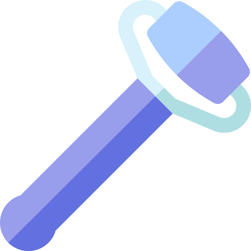 Facial roller Basic Rounded Flat icon