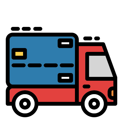 Box car Generic Outline Color icon
