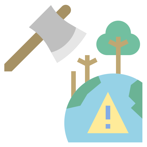 deforestar Generic Flat icono