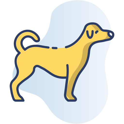 犬 Generic Rounded Shapes icon