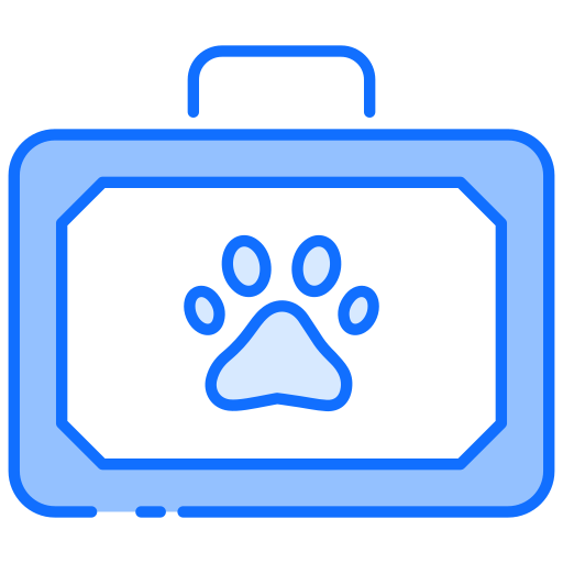 Помощь животным Generic Blue иконка