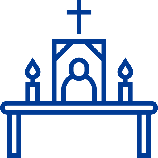 Altar Detailed bright Lineal icon