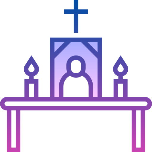 祭壇 Detailed bright Gradient icon