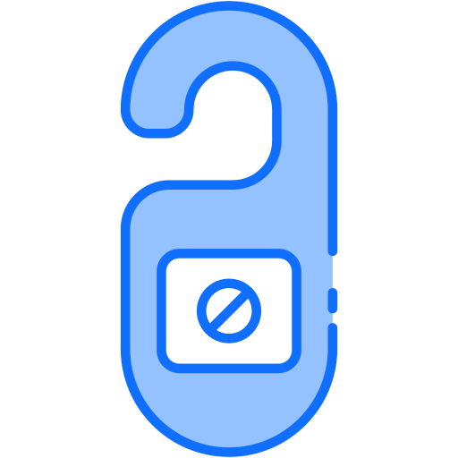 colgador de puerta Generic Blue icono