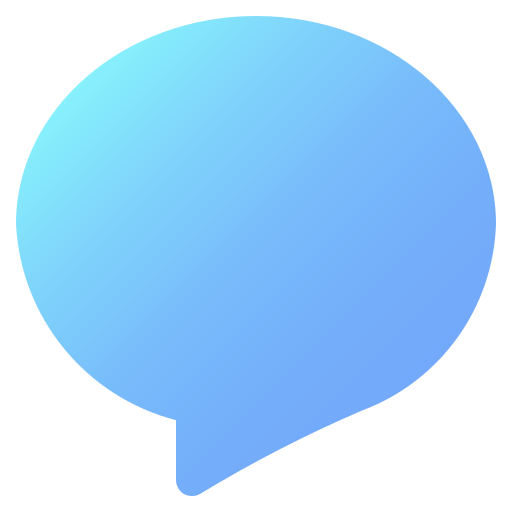 Chat Generic Flat Gradient icon