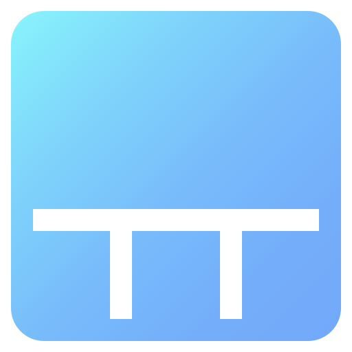 trackpad Generic Flat Gradient icoon