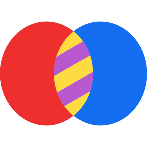 venn-diagramm Generic Flat icon