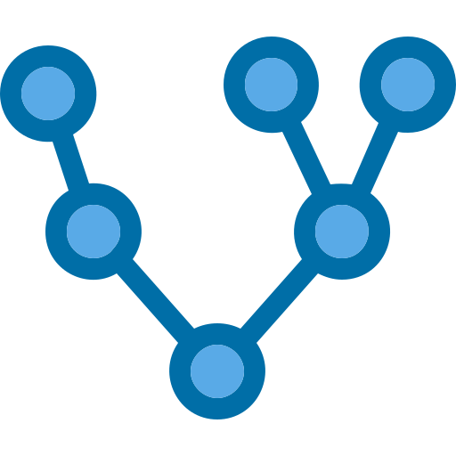 treemap-grafiek Generic Blue icoon