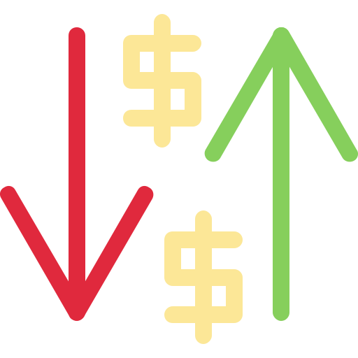 Profit and loss Generic Flat icon