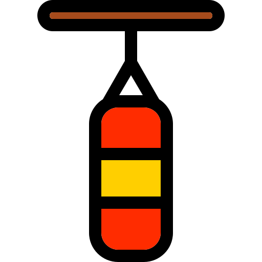 サンドバッグ Generic Outline Color icon