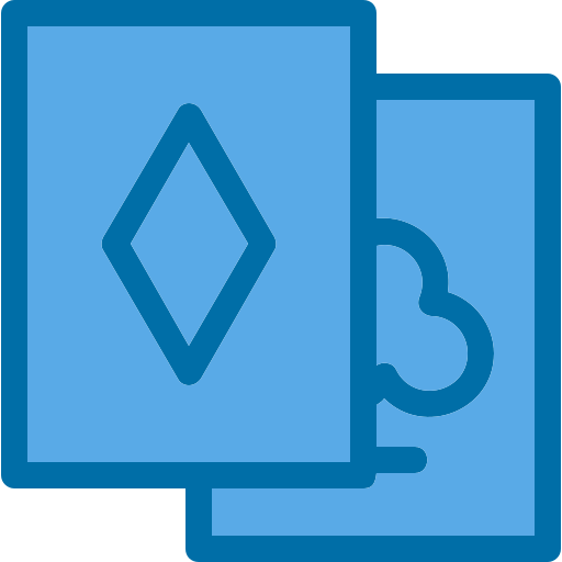 카드 놀이 Generic Blue icon