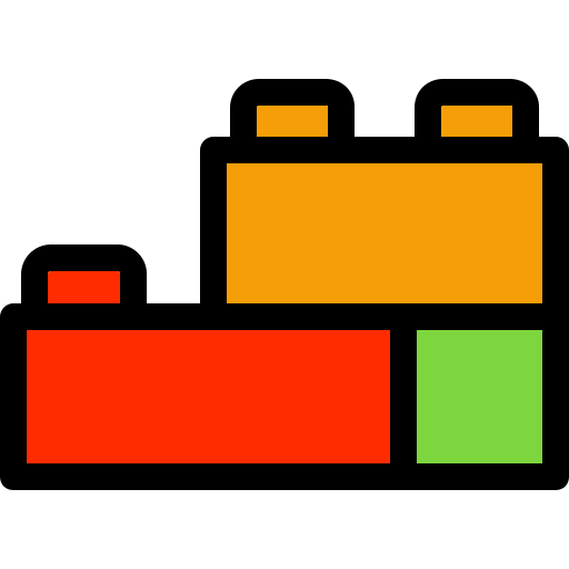 블록 Generic Outline Color icon