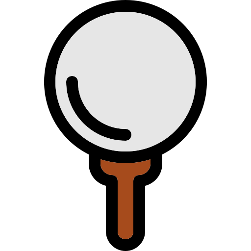 golf Generic Outline Color icoon