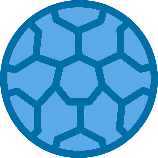 フットボール Generic Blue icon