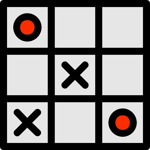 tic tac toe Generic Outline Color icona