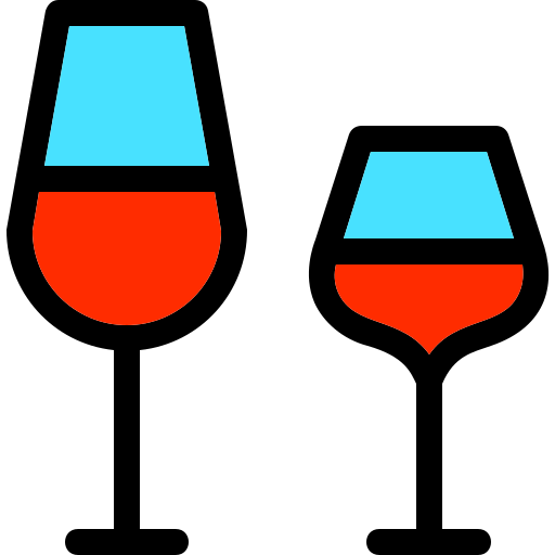 weinglas Generic Outline Color icon