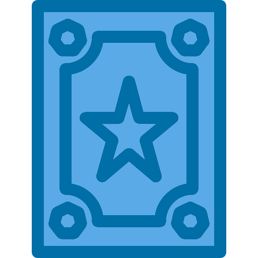 タロットカード Generic Blue icon
