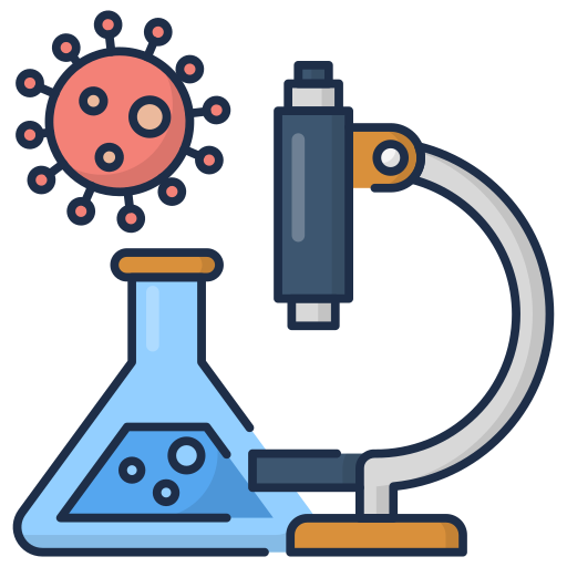 sprzęt laboratoryjny Generic Outline Color ikona