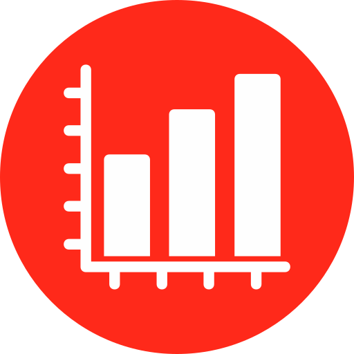 staafdiagram Generic Mixed icoon