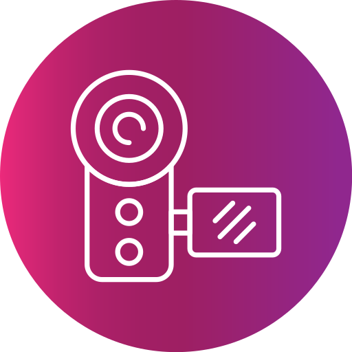 Camcorder Generic Flat Gradient icon