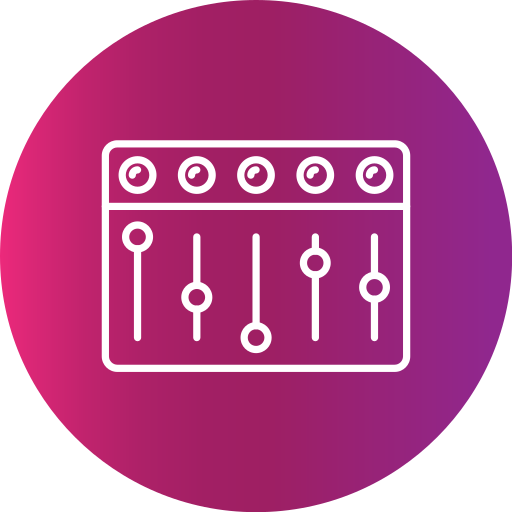 Mixer Generic Flat Gradient icon