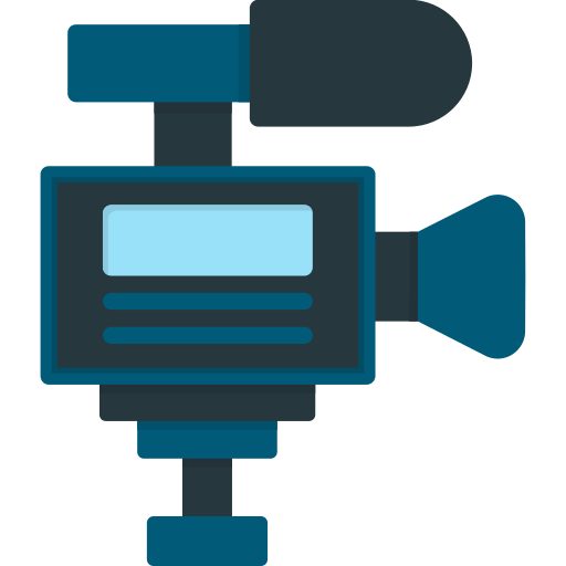 camara de video Generic Flat icono