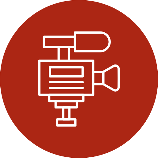 videokamera Generic Flat icon