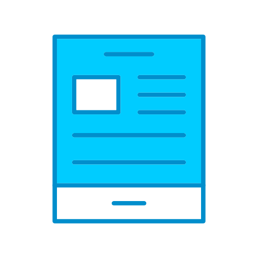 tableta Generic Blue icono