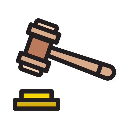 hammer Vector Stall Lineal Color icon
