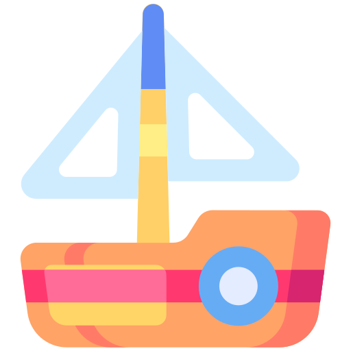Игрушечная лодка Generic Flat иконка