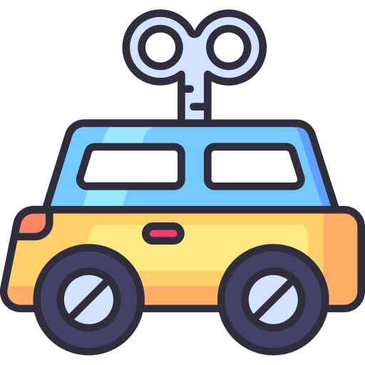 おもちゃの車 Generic Outline Color icon