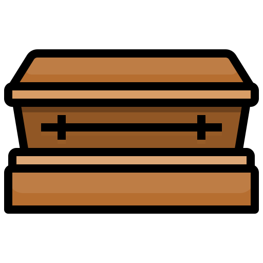 pogrzeb Generic Outline Color ikona