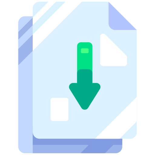 File download Generic Flat icon