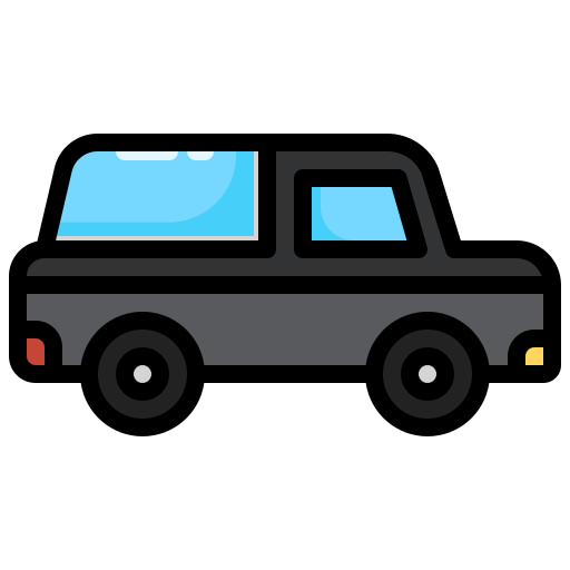 Hearse Generic Outline Color icon