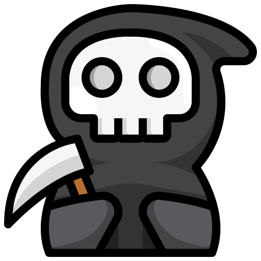 Grim reaper Generic Outline Color icon