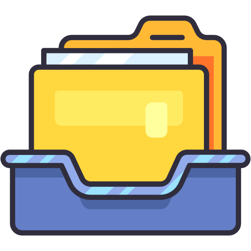 Inbox Generic Outline Color icon