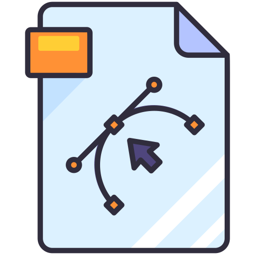 vektor Generic Outline Color icon