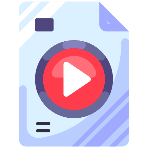 video Generic Flat icon