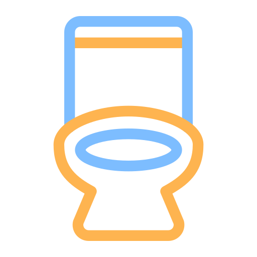 toilette Generic Outline Color icona