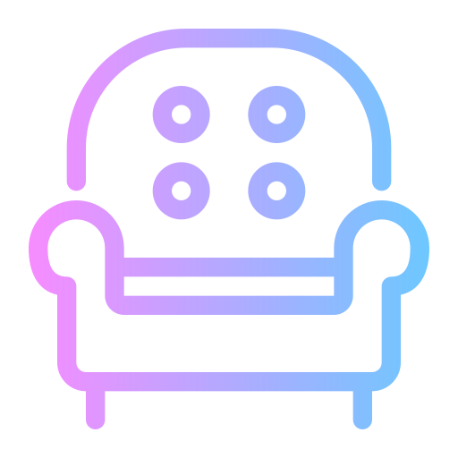 couch Generic Gradient icon