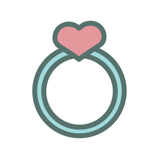 ring Generic Outline Color icoon