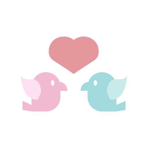 Love bird Generic Flat icon