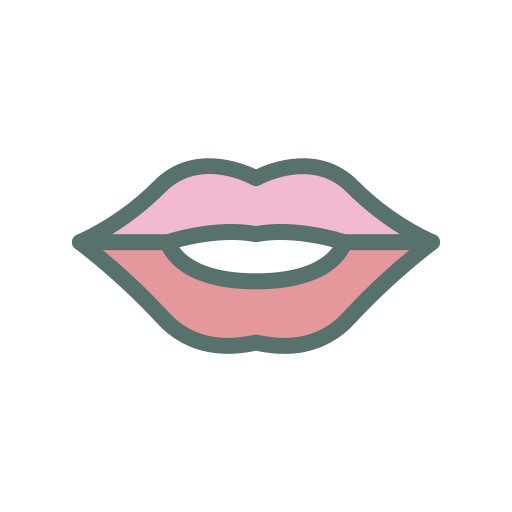 Kiss Generic Outline Color icon