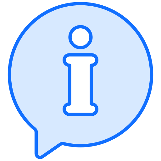 Info center Generic Blue icon