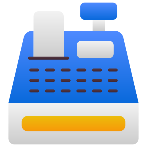 Cash register Generic Flat Gradient icon