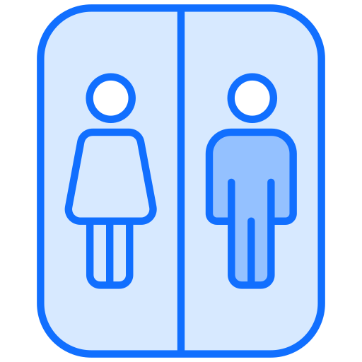 toalete Generic Blue Ícone